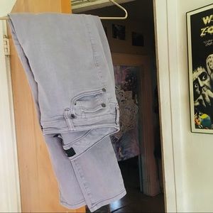 Torrid Cropped Lilac Jeans